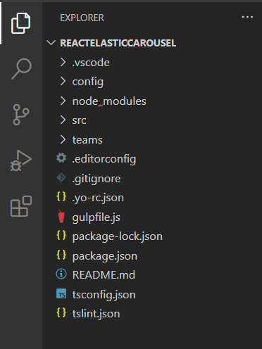 Impliment react elastic carousel with SharePoint Framework